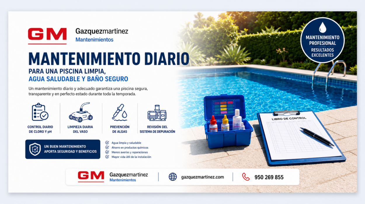 mantenimiento piscinas almeria