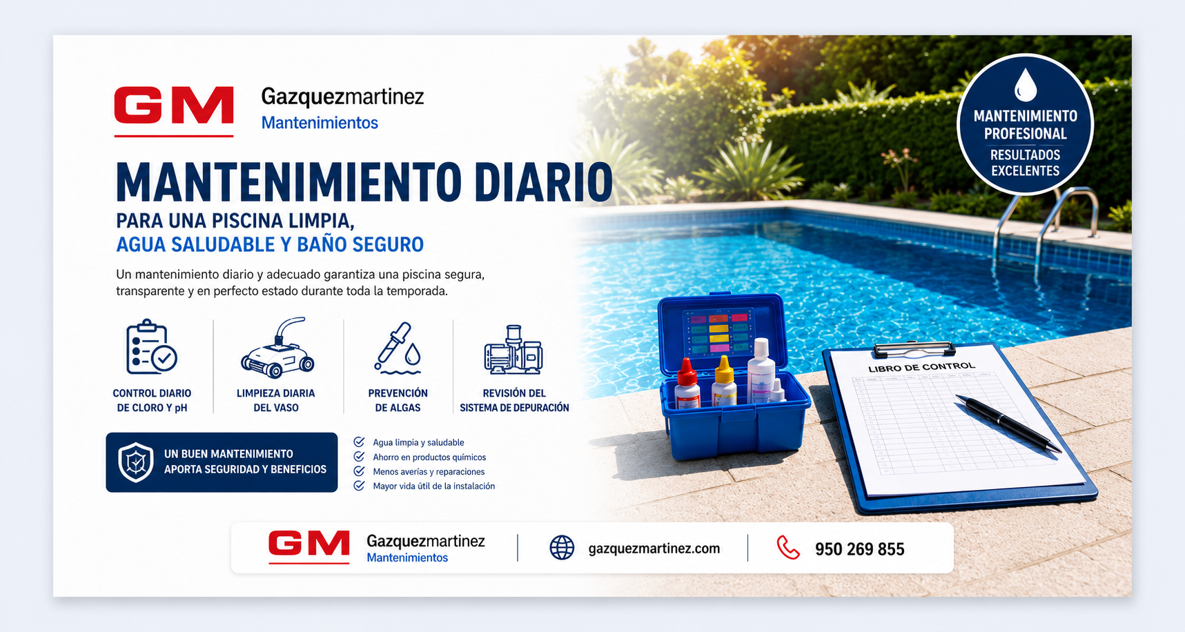 mantenimiento piscinas almeria