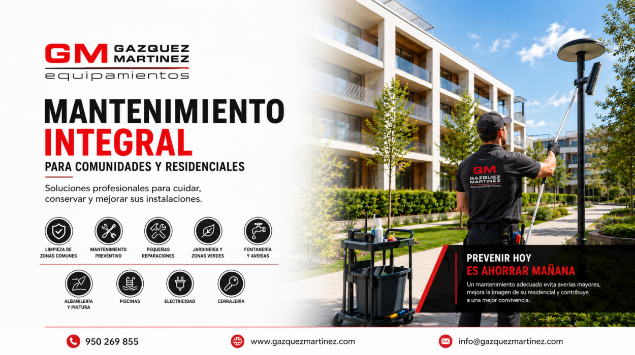 Mantenimiento integral para comunidades y residenciales mantenimiento integral empresas comunidades