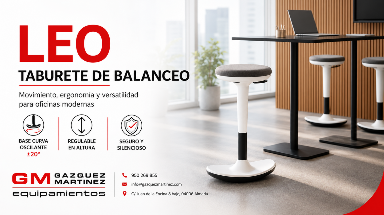 LEO: el taburete de balanceo que introduce movimiento en la oficina 5bbdd42f 8e00 4d44 b35d c58b0ce598a8